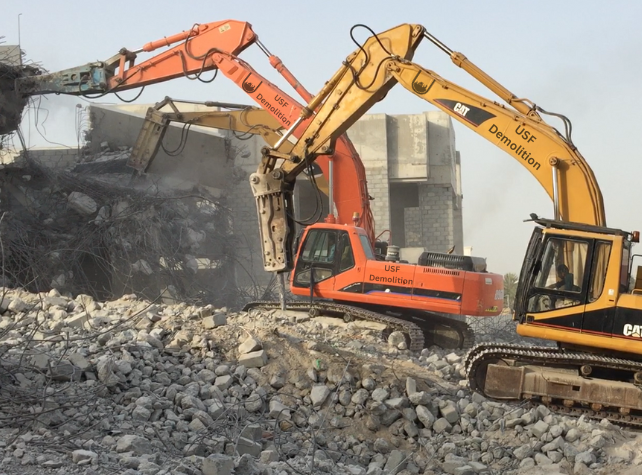 Villa Demolition services in Dubai - USF Demolition Works